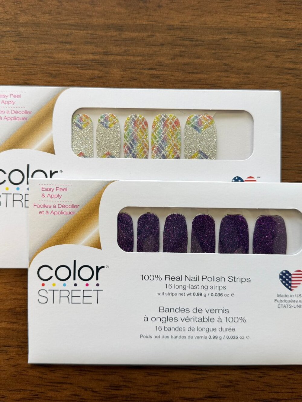 Color Street BAD CHROME-ANCE + Ibiza Nights Duo (Rare Silver Chrome & Holo)